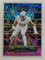 Paris Johnson Jr 2023 Panini Select Cosmic Prizm RC Concourse Rookie #3