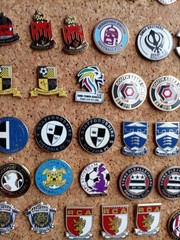 NON LEAGUE FOOTBALL CLUBS ENAMEL LAPEL BADGES CLUBS R – Z
