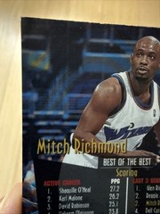 1999 Flair Showcase Mitch Richmond /99 Legacy Collection