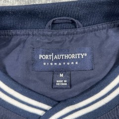 Arizona Wildcats Windbreaker Jacket Mens M Navy Port Authority Ribbed Pullover