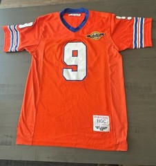 Headgear Classics The Waterboy Bobby Boucher #9 Bourbon Bowl Football Jersey