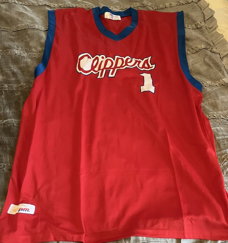 LOS ANGELES CLIPPERS Basketball SGA Red Men&rsquo;s XL Jersey NBA Free Shipping