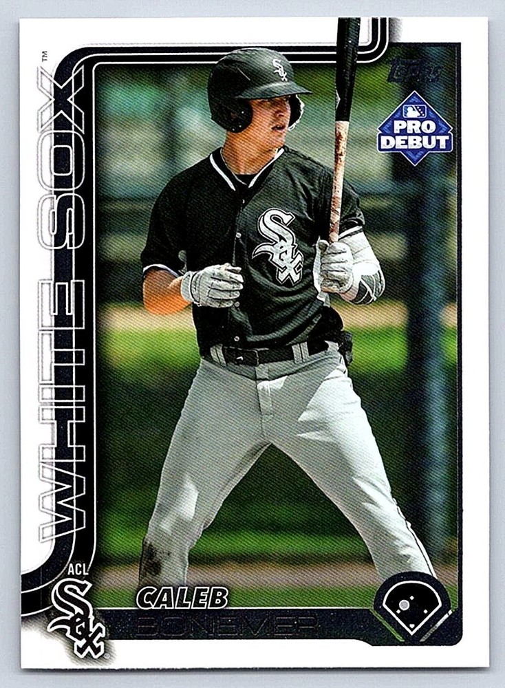 CALEB BONEMER WHITE SOX 2025 TOPPS PRO DEBUT #PD-15