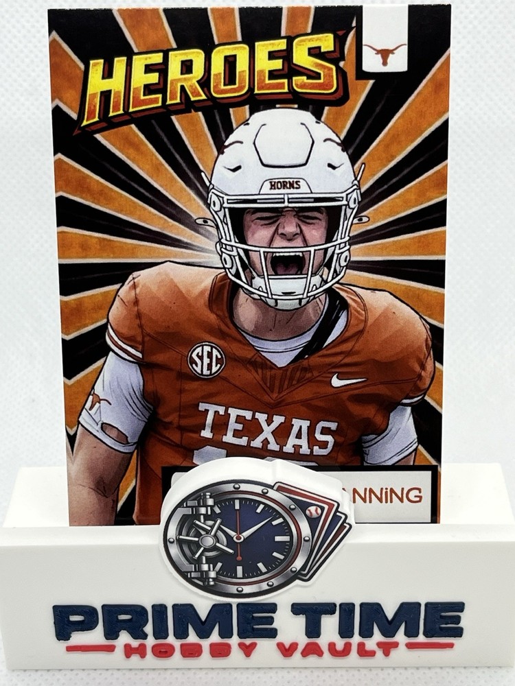 2026 OFFSZN Heroes Arch Manning #H-33 Texas Football Custom Fan Art
