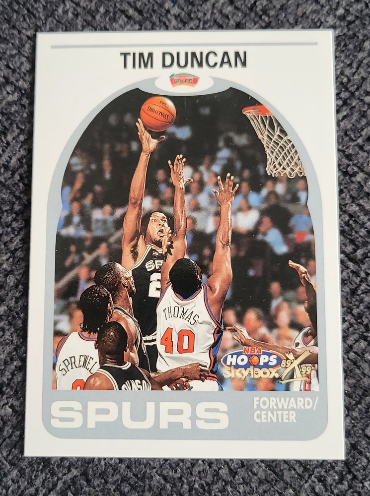 TIM DUNCAN – 1999-00 Skybox NBA HOOPS Decade #22 **MINT** FREE SHIP & RETURN!