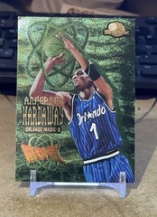 1995-96 Skybox Premium Anfernee Hardaway “ATOMIC” Green Foil Insert #A15 Magic