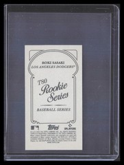 2025 Topps T205: Roki Sasaki – #NNO T80 Rookie Series