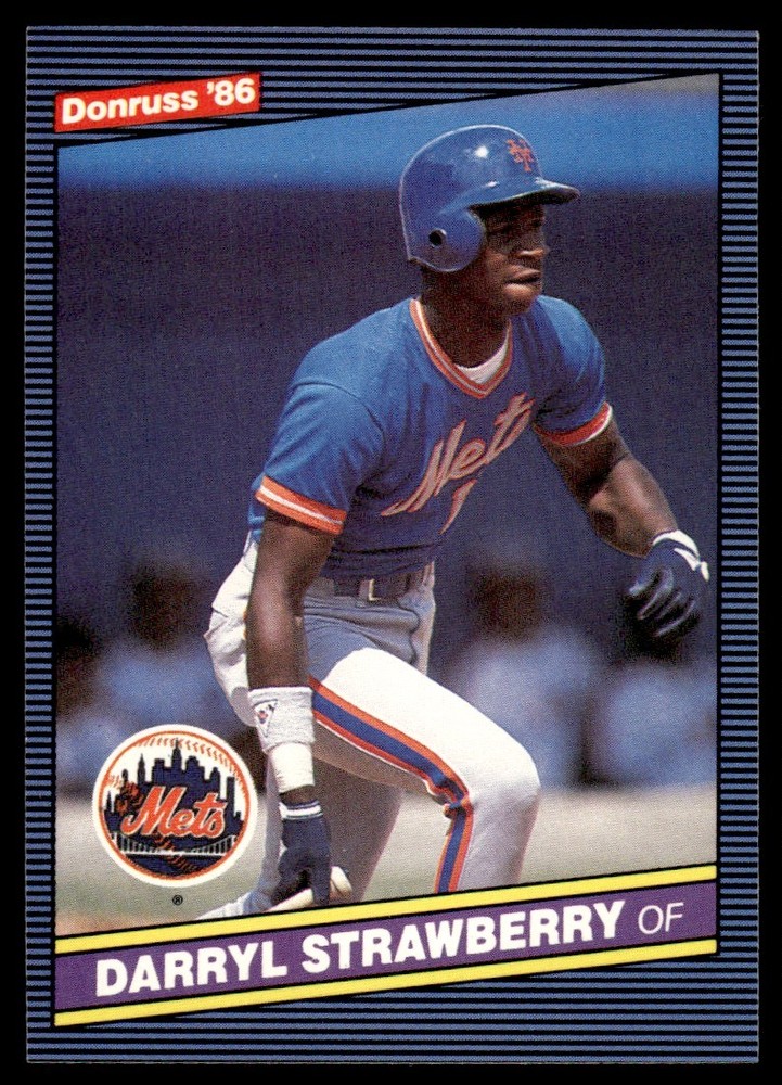 1986 Donruss Darryl Strawberry #197