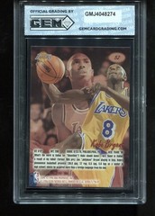 Kobe Bryant Rookie 1996-97 Fleer Ultra #52 RC NBA Lakers GEM MINT 10