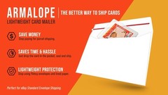 Armalope Mailer 50 PACK Standard Ebay Shipping Envelopes Sports Gaming Cards
