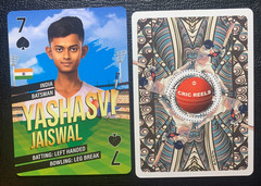 Cricket Card YASHASVI JAISWAL 2024 India