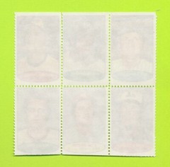 UNCUT PANEL 6) 1974 TOPPS STAMPS TORRE HOF BOONE BLOMBERG HARRELSON+ *TPHLC-7591