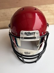 Eastern Washington Eagles football helmet. Adult Schutt Replica. Full Size