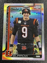 Joe Burrow 2025 Topps Chrome Image Variation SP Refractor #61 Cincinnati Bengals