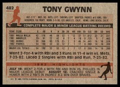 1983 Topps Baseball Card #s 251-500 NMMT You Pick + Free Shipping!