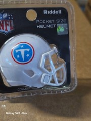 TENNESSEE TITANS 2026 WHITE SPEED NEW CLAMSHELL POCKET PRO HELMET RIDDELL