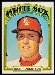 1972 Topps Rich Robertson 618 Chicago White Sox