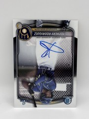 2025 Bowman Chrome Draft Prospect Yophery Rodriguez #CPA-YR 1st Auto
