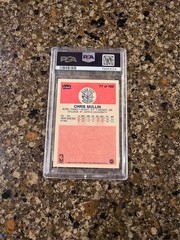 1986 Fleer #77 Chris Mullin PSA 8 NM-MT Centered