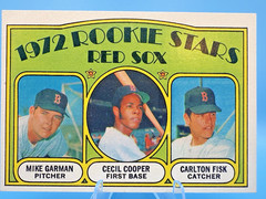 Topps – 1972 Rookie Stars Carlton Fisk, Cooper, Garman #79 – PSA Minsizerq