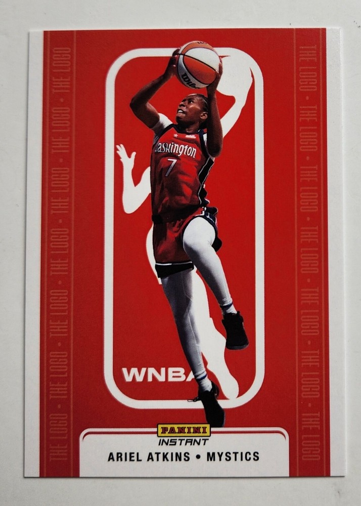 ARIEL ATKINS – 2024 Panini Instant WNBA The Logo #TL-31 WASHINGTON MYSTICS