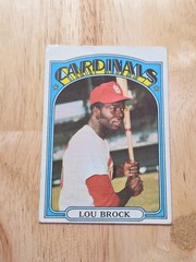 1972 Topps Baseball LOU BROCK #200 Cardinals Low Grade Read