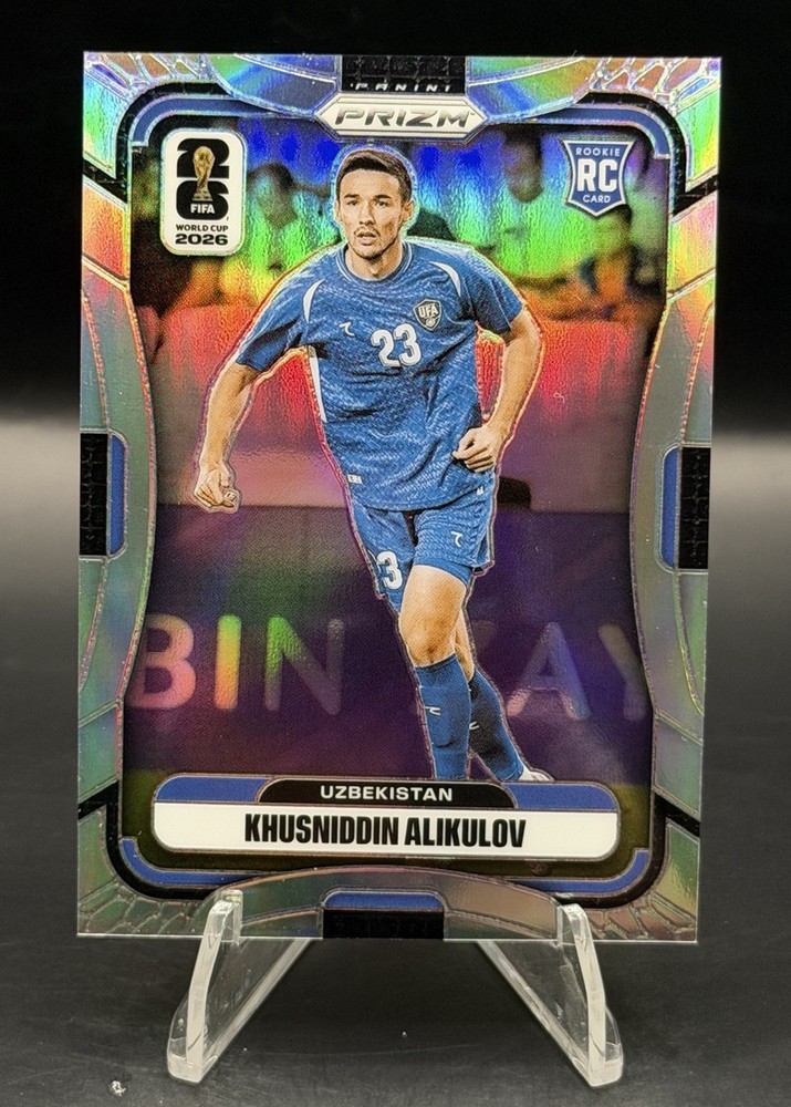 2026 Prizm FIFA World Cup Khushinddin Alikulov Refractor #452
