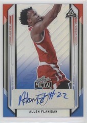 2021-22 Leaf Metal Red White & Blue Rainbow 4/10 Allen Flanigan #BA-AF1 Auto 1b8