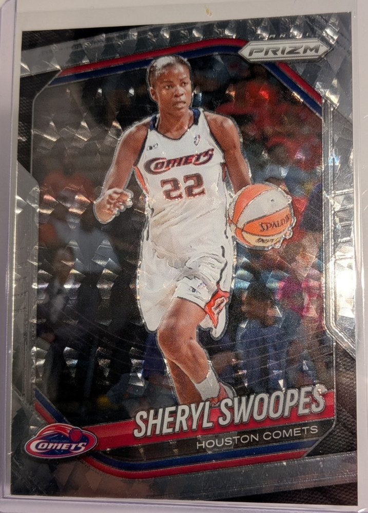 2025 Panini Prizm WNBA #21 Sheryl Swoopes Swirl Prizms