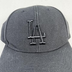 Los Angeles Dodgers Hat Cap Strapback Black Twill &rsquo;47 MLB Baseball Dad LA MVP