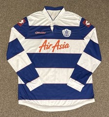 Queens Park Rangers 2013/14 Long Sleeved Home Shirt, XXL (2XL), VGC