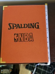 Spalding Official Game Ball NBA Portfolio Folder for Utah Jazz 9.5 x 12