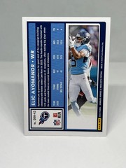 Elic Ayomanor 2025 Donruss Rookies & Highlights Blue /25 Titans #DRH-43