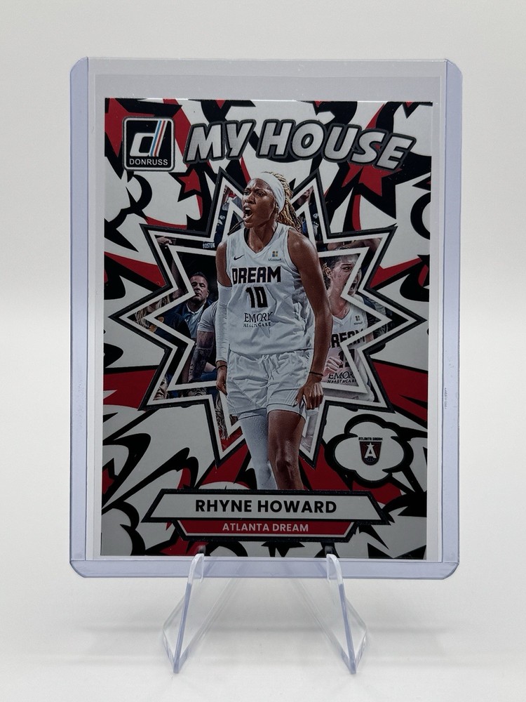 🏠 2025 WNBA Panini Donruss – Rhyne Howard #16 My House – Atlanta Dream
