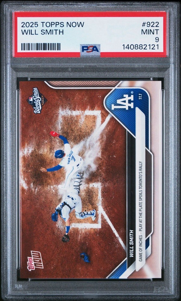 2025 TOPPS NOW #922 WILL SMITH PSA 9