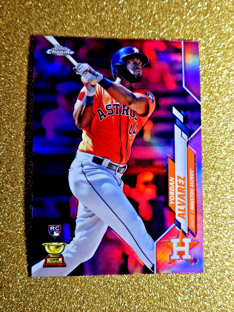 2020 Yordan Alvarez Topps Chrome Rookie Pink Refractor #200 RC MINT GRADE ME 💥