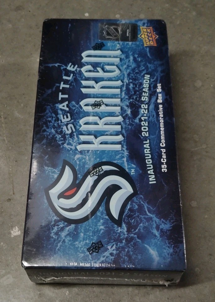 Seattle Kraken NHL 35 Card Set Sealed Inaugural 2021 Hockey Season First Year