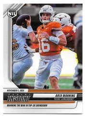 Arch Manning 2025 Panini Instant NIL #AMD Texas Longhorns SP /516