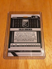 2026 Donruss Elite Baseball #145 Caleb Bonemer Green Prospect 17/99