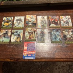 1995 COLLECTOR&rsquo;S EDGE BLACK LABEL QUANTUM MOTION 13 CARD SET SN/5151