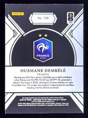 2025-26 Panini Noir Road To World Cup Ousmane Dembele Bronze 47/99 France