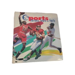 1994 Sports Heroes Feats & Facts NFL FOOTBALL Collection 173 Pages with BINDER