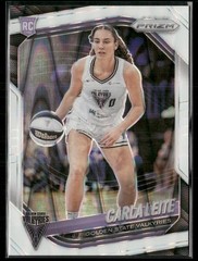 2025 Panini Prizm WNBA #6 Carla Leite White Seismic Prizms