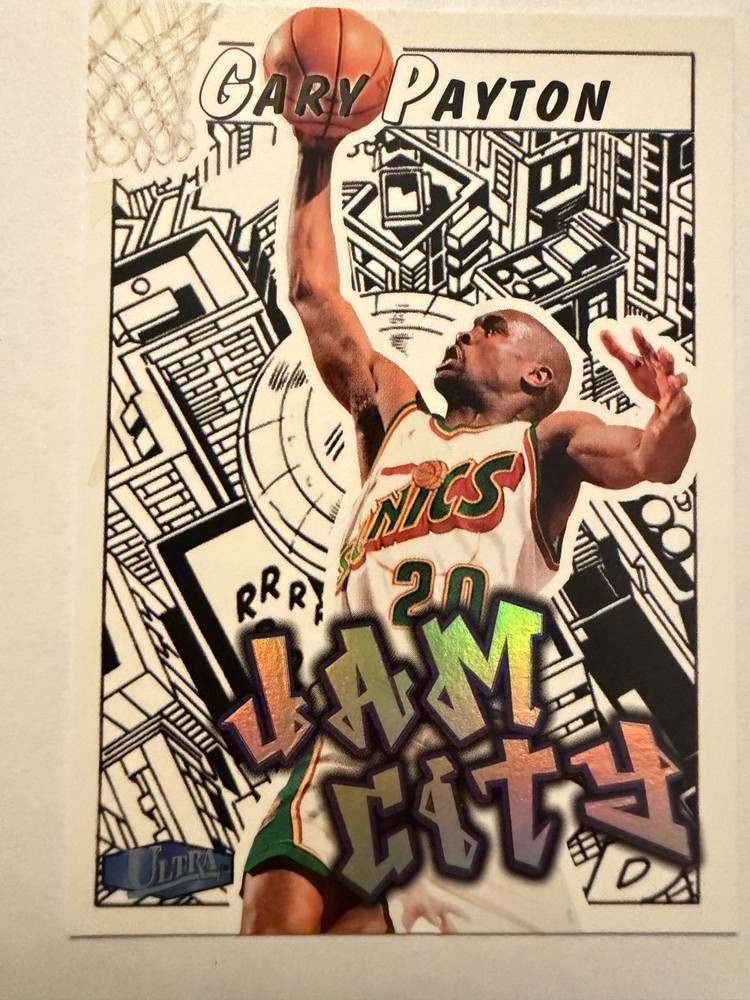 Gary Payton 1997-98 Fleer Ultra Jam City 13