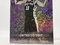 2026 Topps Chrome Cactus Jack Purple #JU-7 CARTER BRYANT (#&rsquo;d / 75) RC