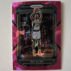 Panini 2022-23 Prizm Ray Allen Seattle SuperSonics #278 Pink Prizm Parallel