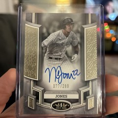 2024 Topps Tier One Nolan Jones Break Out Auto /299 #BOA-NJ Colorado Rockies CG4
