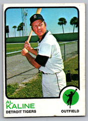 1973 TOPPS #280 AL KALINE DETROIT TIGERS