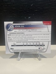 2025 Bowman Chrome John Gil – PEARL Refractor
