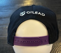 OAKLAND A’s Pride Month Strapback Black Purple Hat Cap LGBTQIA+